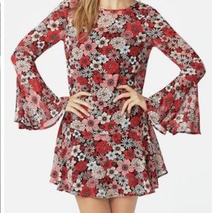 Flowy floral dress